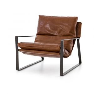 Four Hands - Emmett Sling Chair - Dakota Tobacco - 105995-010