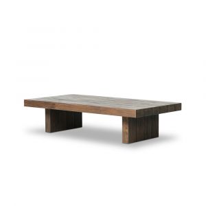 Four Hands - Encino Outdoor Coffee Table - Stained Heritage Brown-FSC - 232341-003