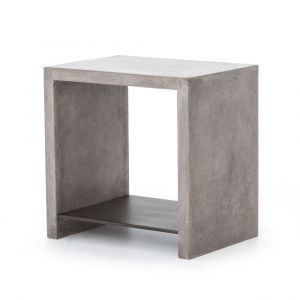 Four Hands - Hugo End Table - Dark Grey - VEVR-003