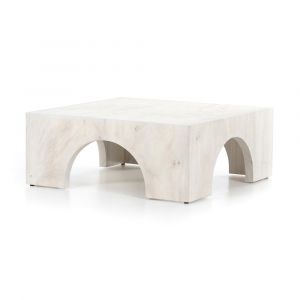 Four Hands - Fausto Coffee Table - Bleached Guanacaste - 226624-001