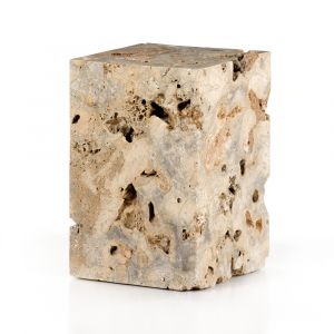 Four Hands - Faydon End Table - Romano Fosse Travertine - 227732-001
