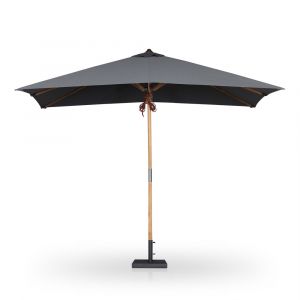 Four Hands - Garwood - Baska Outdoor Rectangular Umbrella - Arashi Graphite - 242880-002