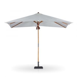 Four Hands - Garwood - Baska Outdoor Rectangular Umbrella - Arashi Salt - 242880-001