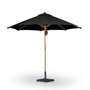 Four Hands - Garwood - Baska Outdoor Round Umbrella - Arashi Black - 242876-003