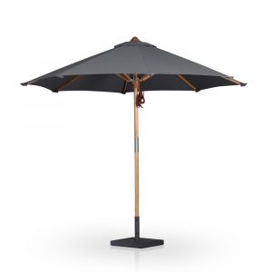 Four Hands - Garwood - Baska Outdoor Round Umbrella - Arashi Graphite - 242876-002