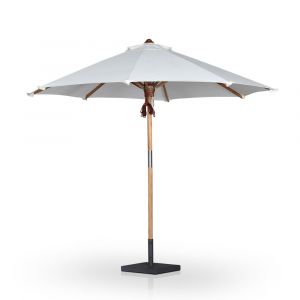 Four Hands - Garwood - Baska Outdoor Round Umbrella - Arashi Salt - 242876-001