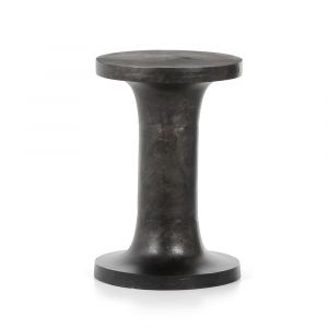Four Hands - Gino End Table - Raw Black - 226683-001