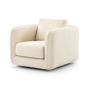 Four Hands - Grayson - Malakai Swivel Chair-Capri Oatmeal - 231360-004