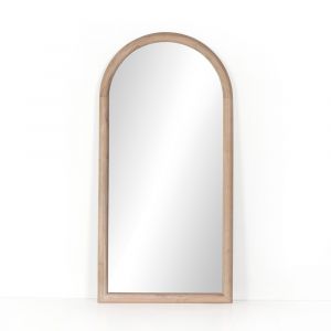 Four Hands - Gulliver Floor Mirror - Whitewash Acacia - 230068-002