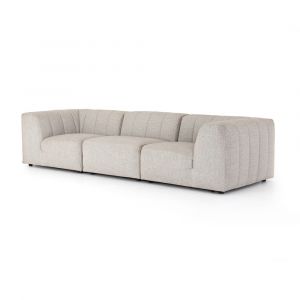 Four Hands - Gwen Outdoor 3-Piece Sectional Sofa - Faye Ash - 223215-001