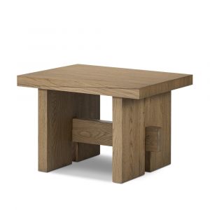 Four Hands - Haiden - Isaac End Table - Rubbed Light Oak Veneer - 239194-002