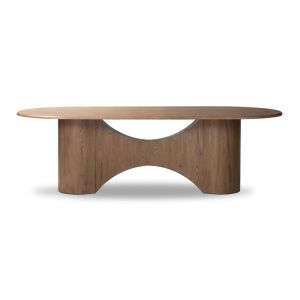 Four Hands - Haiden - Olexey Oval Dining Table - Rubbed Light - 236474-001