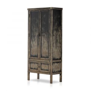 Four Hands - Hitchens Cabinet - Worn Black - 232360-001