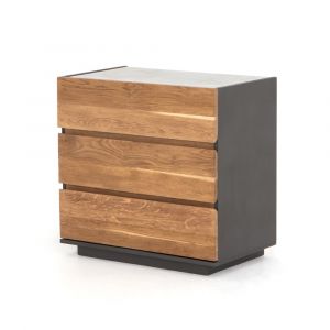 Four Hands - Holland 3 Drawer Dresser-Dark Smoked Oak - 224452-001