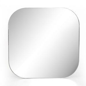 Four Hands - Bellvue Square Mirror - Shiny Steel - CIMP-276