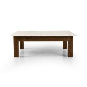 Four Hands - Hughes - Jessa Coffee Table - Waxed Bleached - 237759-002