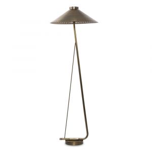 Four Hands - Hutton - Egon Floor Lamp-Antique Brass Iron - 232799-002