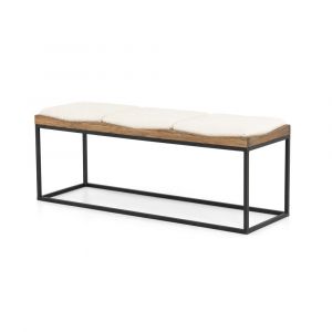 Four Hands - Josephine Bench - Knoll Natural - 100055-006