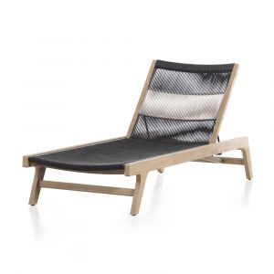 Four Hands - Julian Outdoor Chaise Lounge - Brown - 108623-001