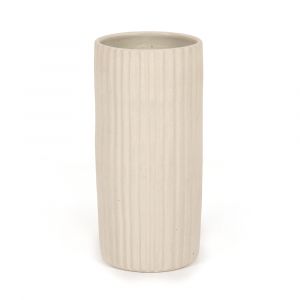 Four Hands - Julio Tall Vase - Cream Matte Ceramic - 231141-001