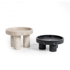 Four Hands - Kanto Bowls,Set of 2 - Polished Black - 226284-001