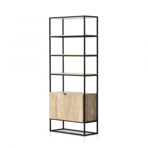 Four Hands - Kelby Bookcase - Gunmetal - 226055-002