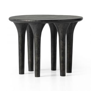 Four Hands - Kelden End Table - Raw Black - 233026-002