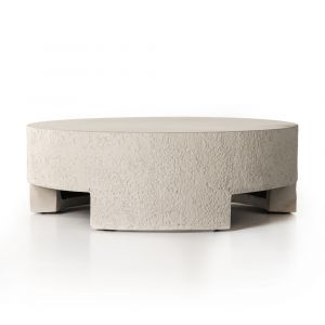 Four Hands - Kember Outdoor Coffee Table - Blanc White - 231853-001