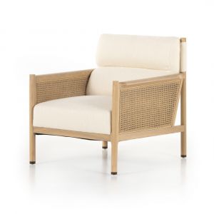 Four Hands - Kempsey Chair - Kerbey Ivory - 224574-002
