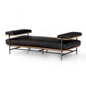 Four Hands - Kennon Chaise - Sonoma Black - CGRY-0371708-679