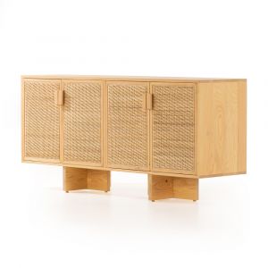 Four Hands - Levon Sideboard - Natural Woven Rod Cane - 225189-002