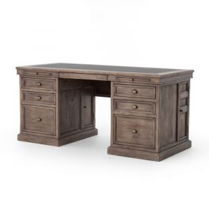 Four Hands - Lifestyle Large Desk - Sundried Ash - VLLS-01-11-FH