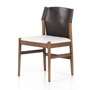 Four Hands - Lulu Armless Dining Chair - Espresso Lthr - 227407-003
