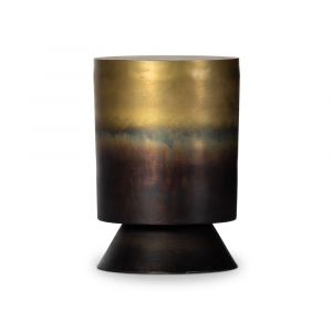 Four Hands - Marlow - Antonella End Table-Rustic Brass Ombre - 225119-004