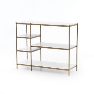 Four Hands - Lily Console Table - Antique Brass - IMAR-146