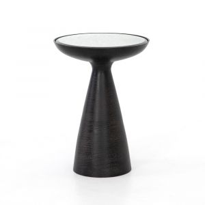 Four Hands - Marlow Mod Pedestal Table - Brushed Bronze - IMAR-48A