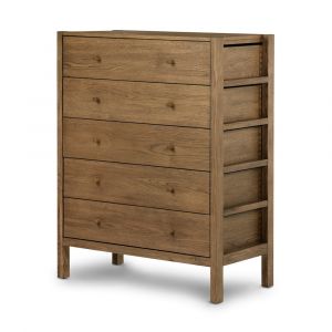 Four Hands - Meadow 5 Drawer Dresser - Tawny Oak Veneer - 229566-003