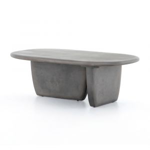 Four Hands - Naya Outdoor Coffee Table - Dark Grey - VEVR-064