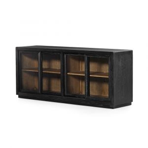 Four Hands - Normand Sideboard - Distressed Black - 223354-003
