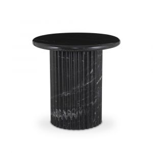 Four Hands - Oranda End Table - Black Marble - 233874-002