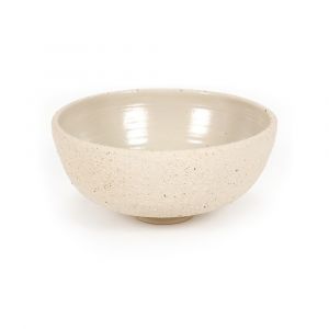 Four Hands - Pavel Pedestal Bowl - Natural Grog Ceramic - 231140-001
