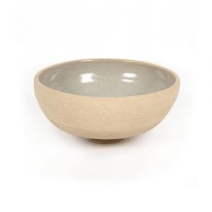 Four Hands - Pavel Pedestal Bowl - Naturl Speckled Clay - 231140-002