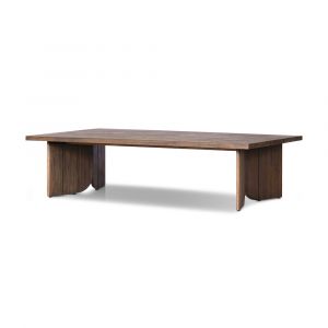 Four Hands - Pembrook - Joette Outdoor Coffee Table - Stained Saddle Brown FSC - 238431-001
