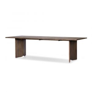 Four Hands - Pembrook - Joette Outdoor Dining Table - Stained Saddle Brown FSC - 238434-001