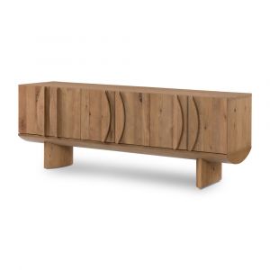 Four Hands - Pickford Media Console - Dusted Oak Veneer - 229264-001