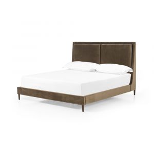 Four Hands - Potter King Bed - Surrey Olive - 106124-019