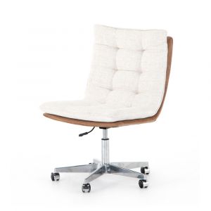 Four Hands - Quinn Desk Chair - Chaps Saddle - 224515-001