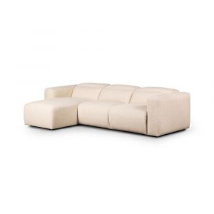 Four Hands - Radley Power Recliner 3-Piece Sectional W/ Left Chaise - Antigo Natural - 238963-001