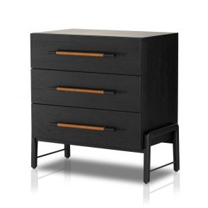 Four Hands - Rosedale 3 Drawer Dresser - Ebony Oak Veneer - 108448-003