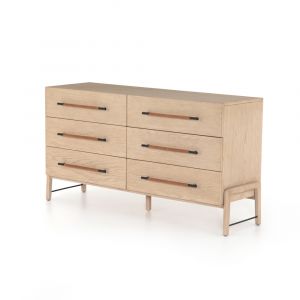 Four Hands - Rosedale 6 Drawer Dresser - Yucca Oak - 109065-002